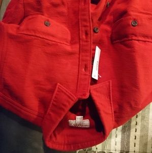Wallace & Barnes J. Crew Red chamois shirt